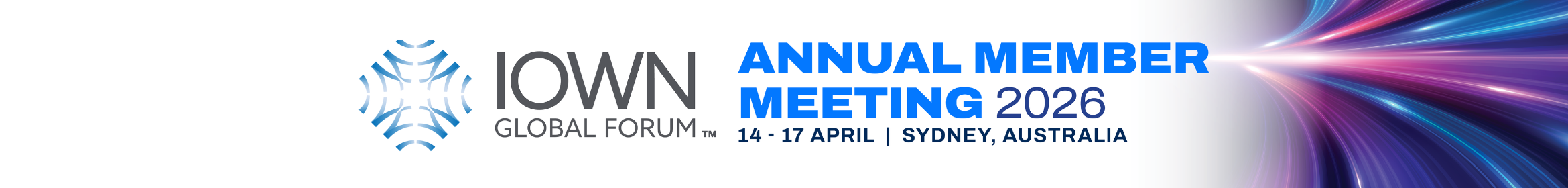 IOWN Global Forum Annual Member Meeting 2026 Main banner