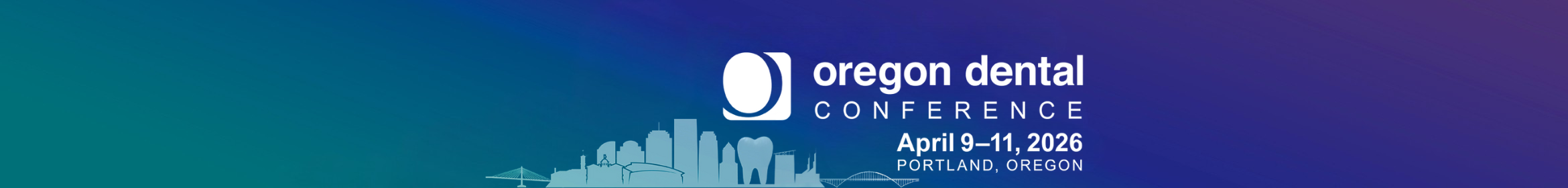 2026 Oregon Dental Conference Main banner