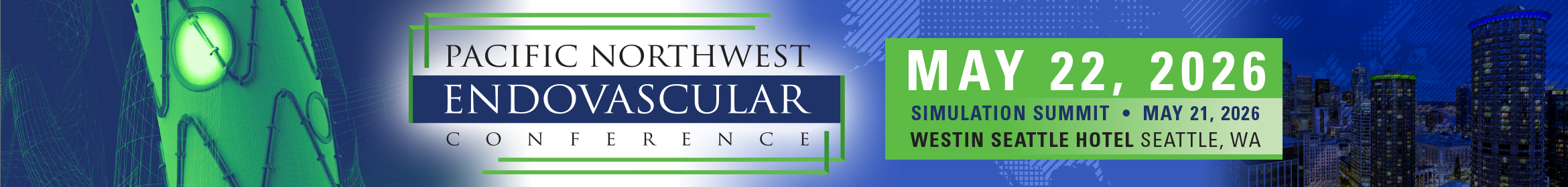 18th Pacific Northwest Endovascular Conference Main banner