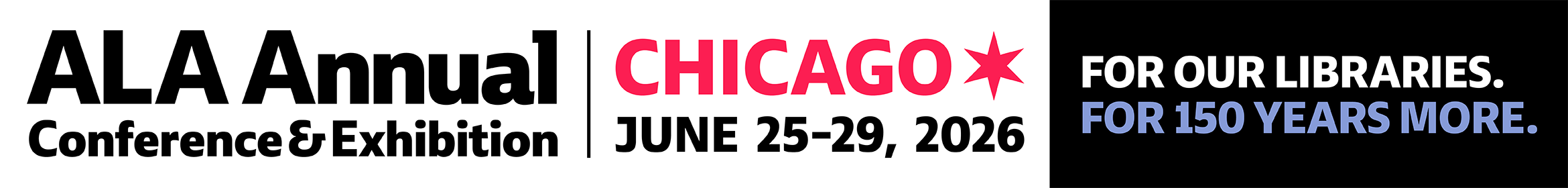 ALA 2026 Annual Conference Main banner