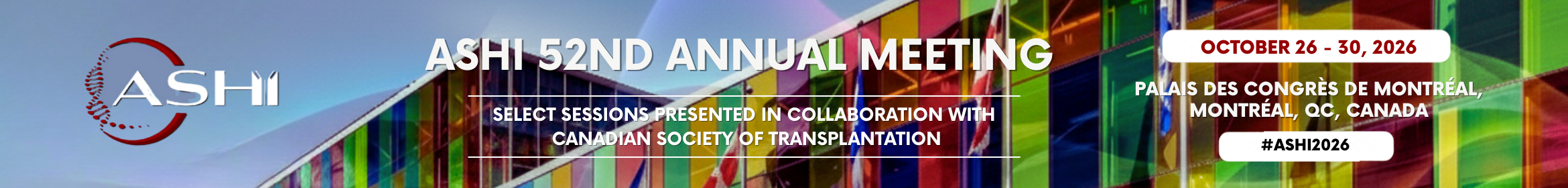 ASHI 52nd Annual Meeting Main banner