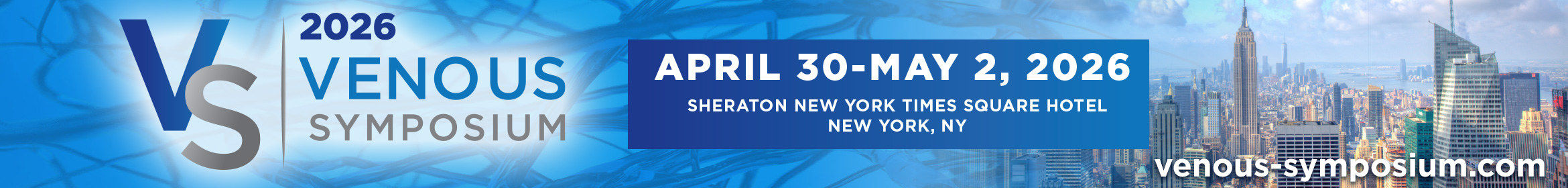 2026 Venous Symposium Main banner