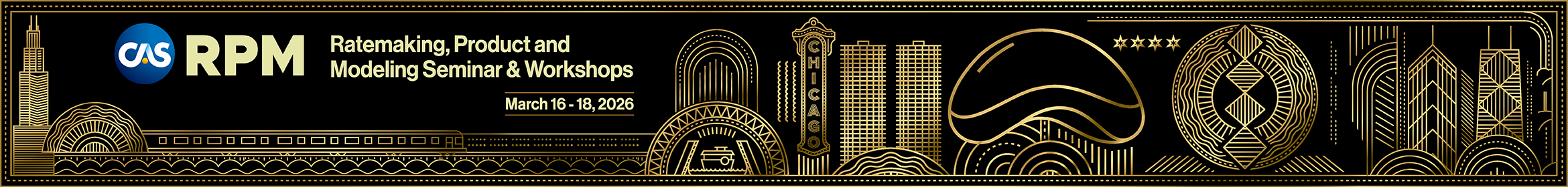 2026 CAS Ratemaking, Product, and Modeling Seminar Main banner