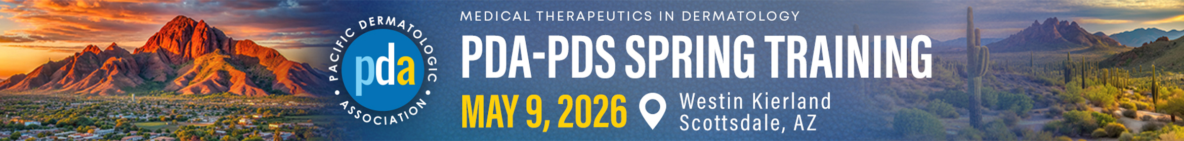 PDA Spring Training 2026 Main banner