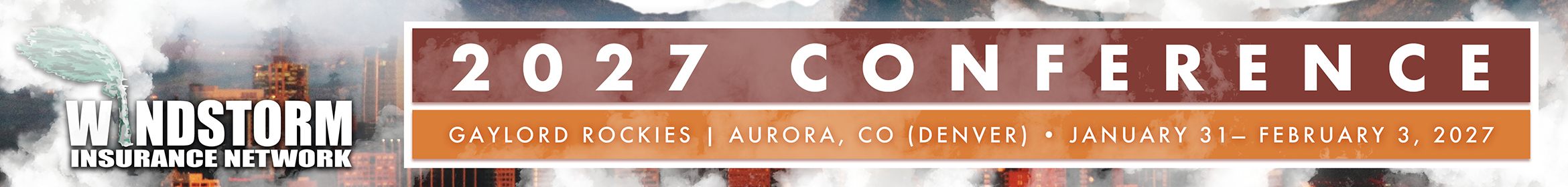 2027 Windstorm Insurance Conference Main banner