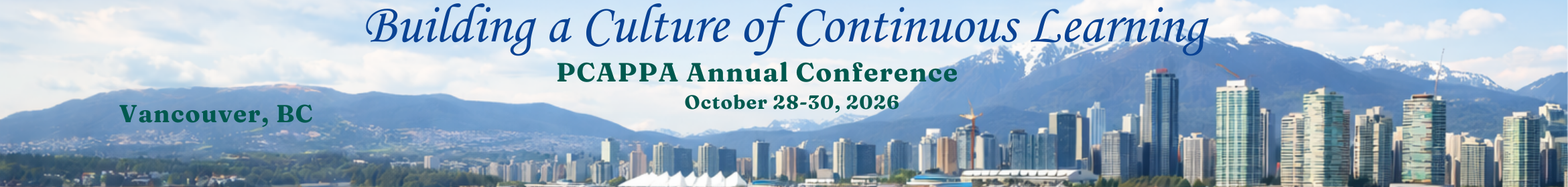 PCAPPA 2026 Annual Conference Main banner