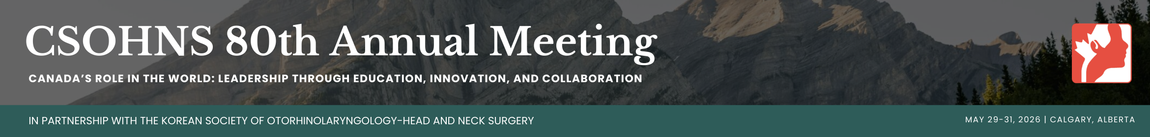CSOHNS 2026 Annual Meeting Main banner