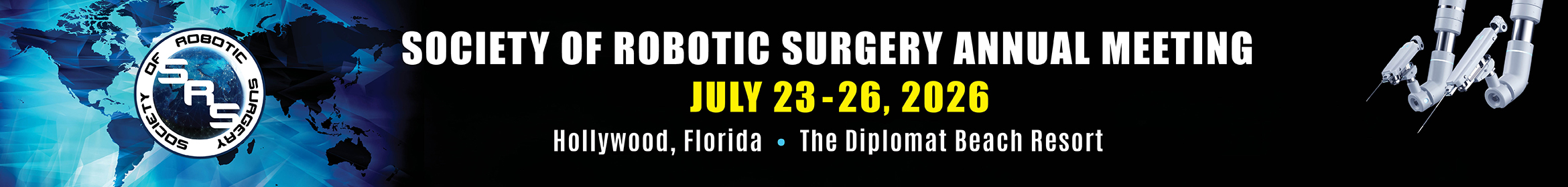 2026 Society of Robotic Surgery Main banner