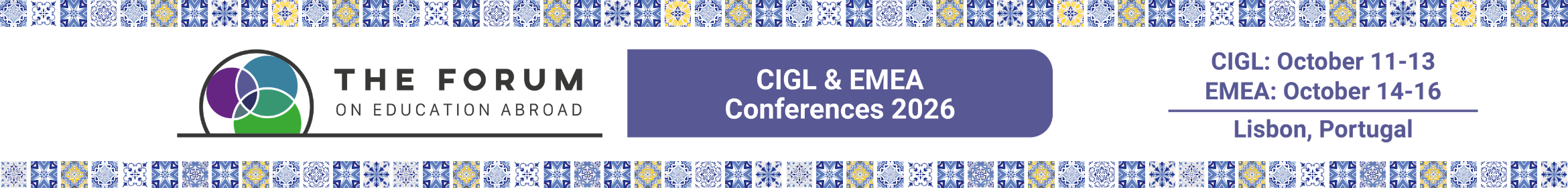 2026 CIGL & EMEA Conference Main banner