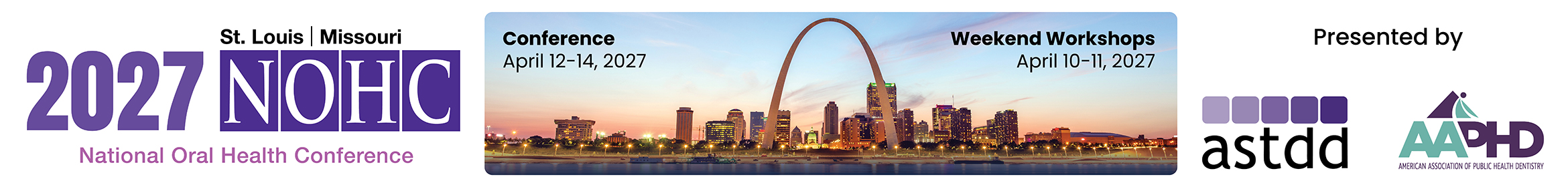 2027 National Oral Health Conference banner