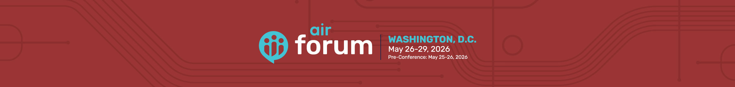 2026 AIR Forum Main banner