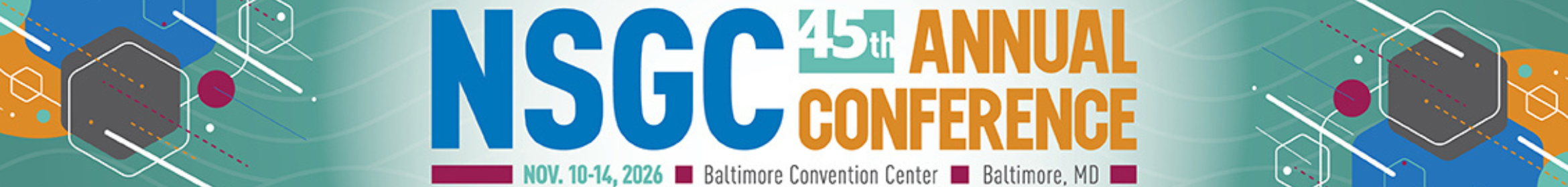 NSGC Annual Conference 2026 Main banner