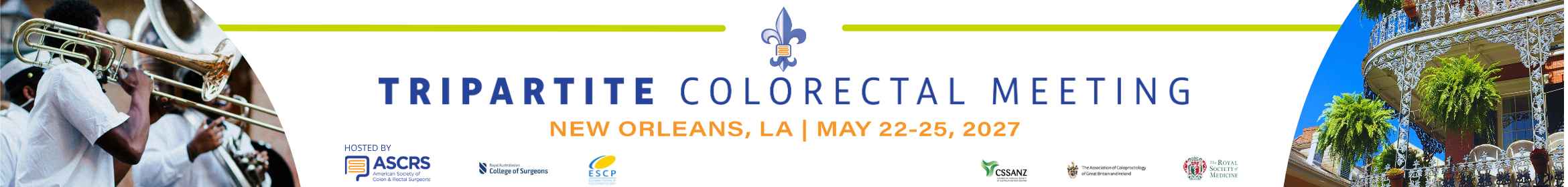 ASCRS 2027 Tripartite Meeting Main banner