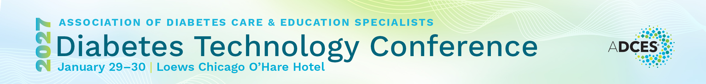 2027 Diabetes Technology Conference Main banner