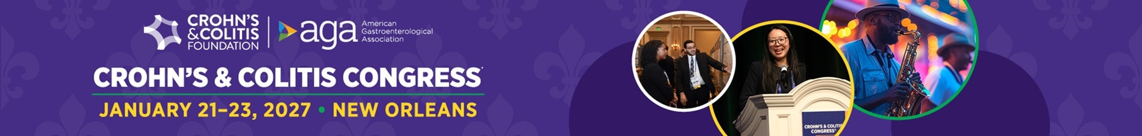 2027 Crohn’s & Colitis Congress Main banner