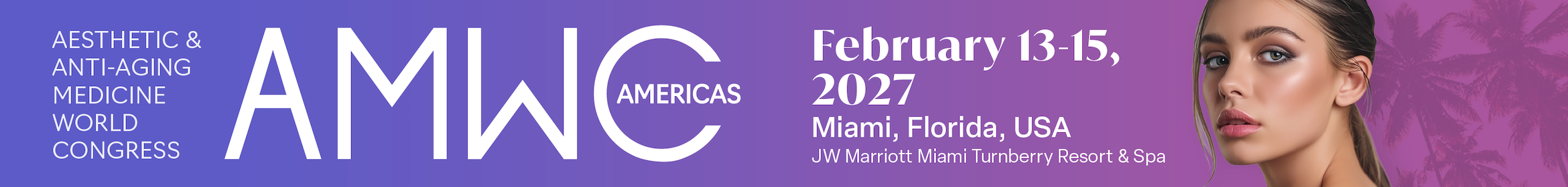 AMWC Americas 2027 banner