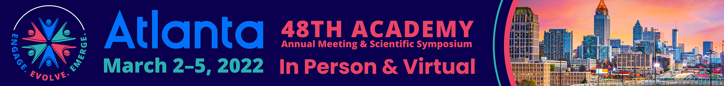 48th Academy Annual Meeting & Scientific Symposium Main banner