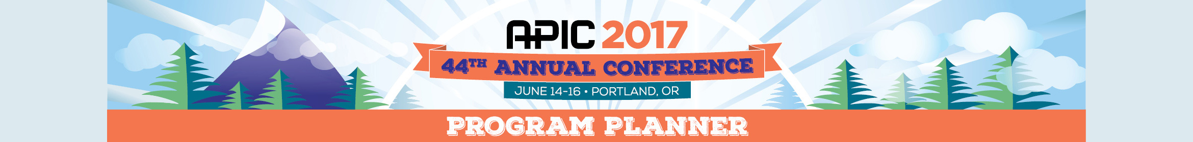 2017 APIC Conference Education Services Annual Meeting Main banner