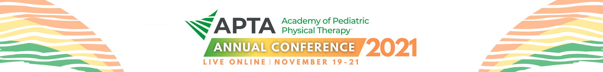 2021 APTA Pediatrics Annual Conference Main banner