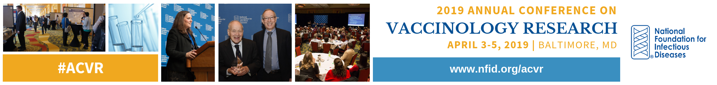 2019 Annual Conference on Vaccinology Research Main banner