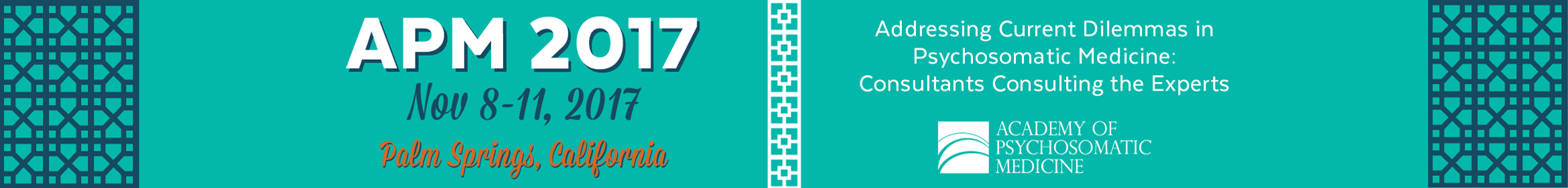 APM 2017 Annual Meeting Main banner