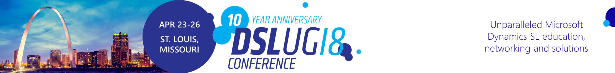 DSLUG 2018 Conference Main banner