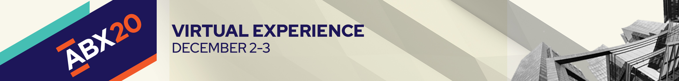 ABX 2020 Virtual Experience Main banner