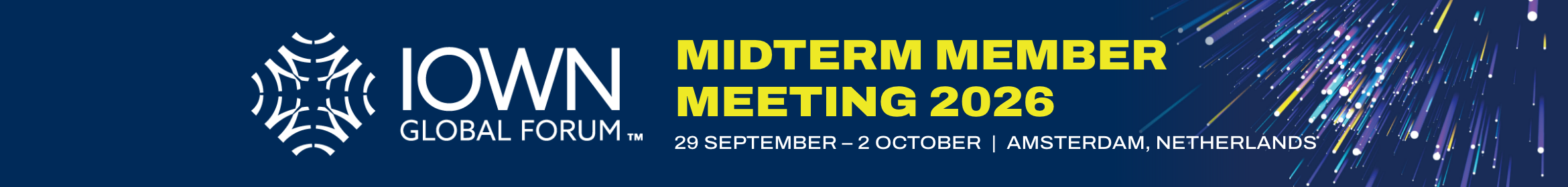 IOWN Global Forum Midterm Member Meeting 2026 Main banner