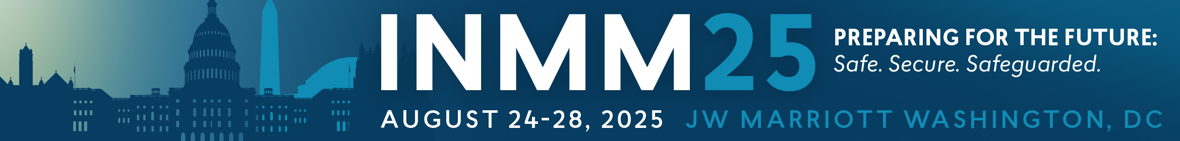 INMM 2025 Main banner