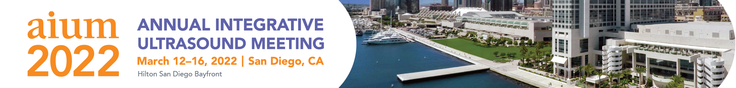 AIUM 2022 Annual Meeting Main banner