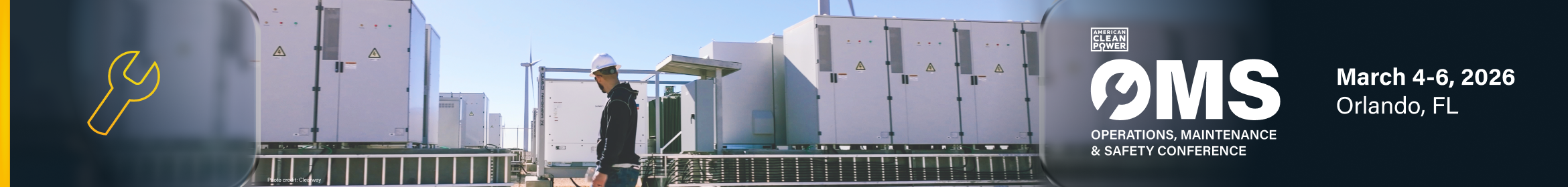  2026 Operations, Maintenance & Safety Main banner