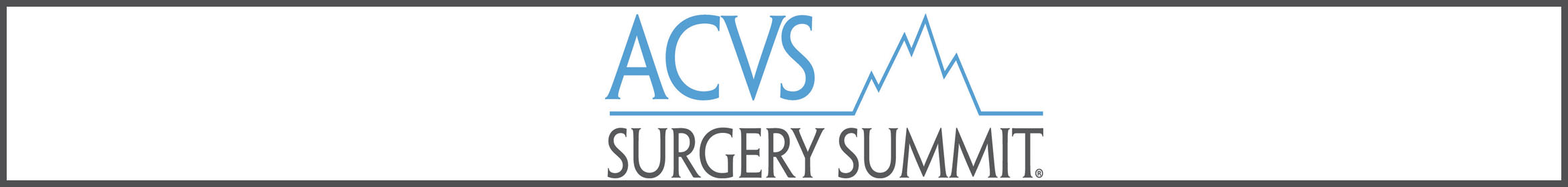2017 ACVS Surgery Summit Main banner
