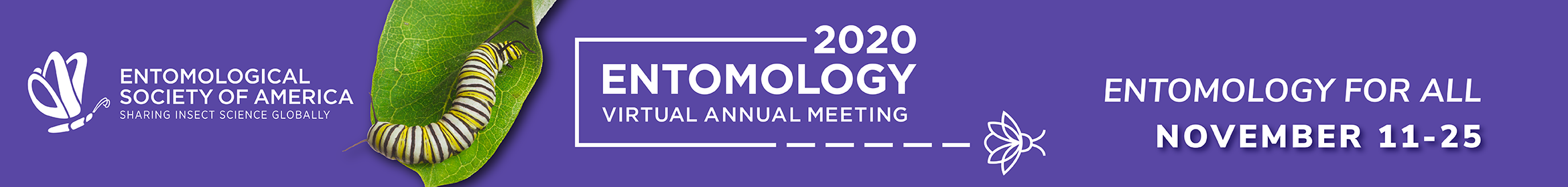 Entomology 2020 Main banner