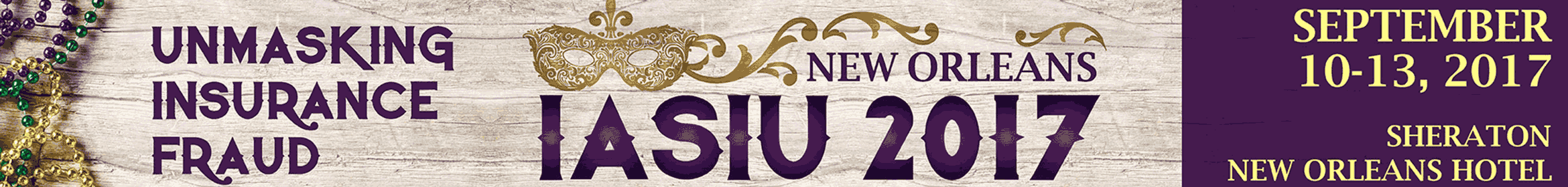 IASIU 2017 Annual Meeting Main banner