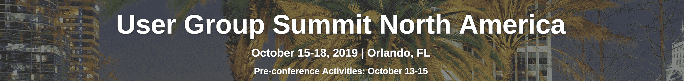 Summit NA Orlando 2019 Main banner