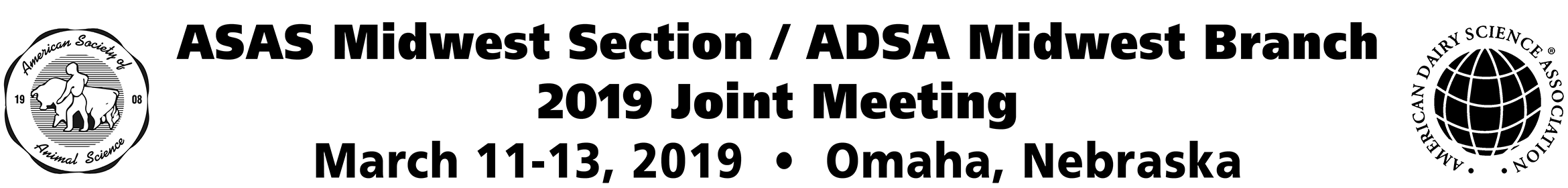 2019 ADSA ASAS Midwest Meeting Main banner