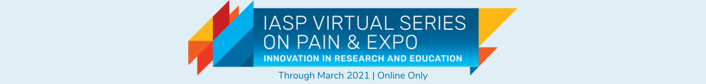 2020-2021 IASP Virtual Series on Pain & Expo Main banner