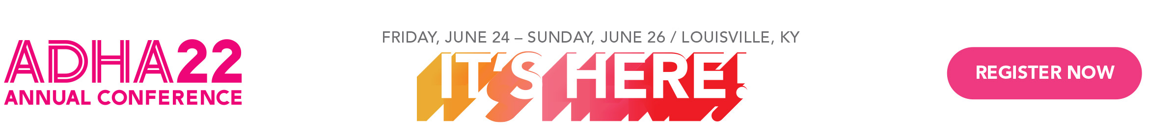 ADHA22 Annual Conference Main banner