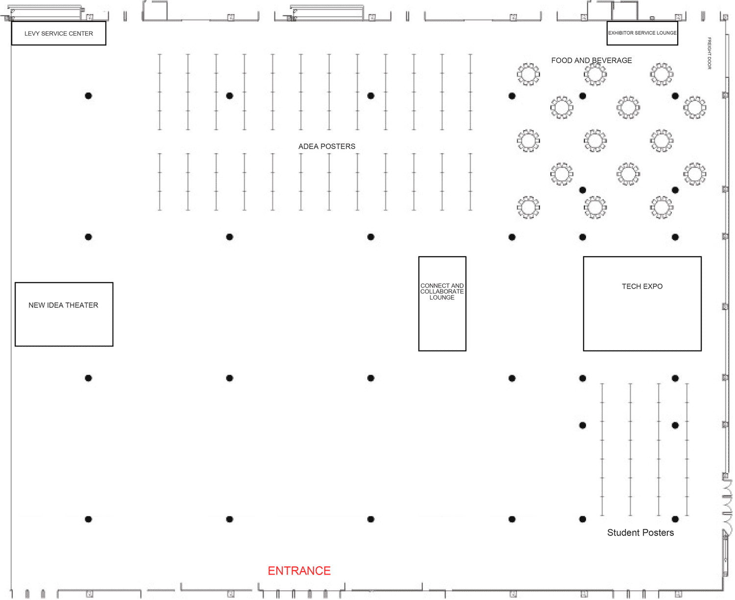 ADEA Exhibitor Floor Plan