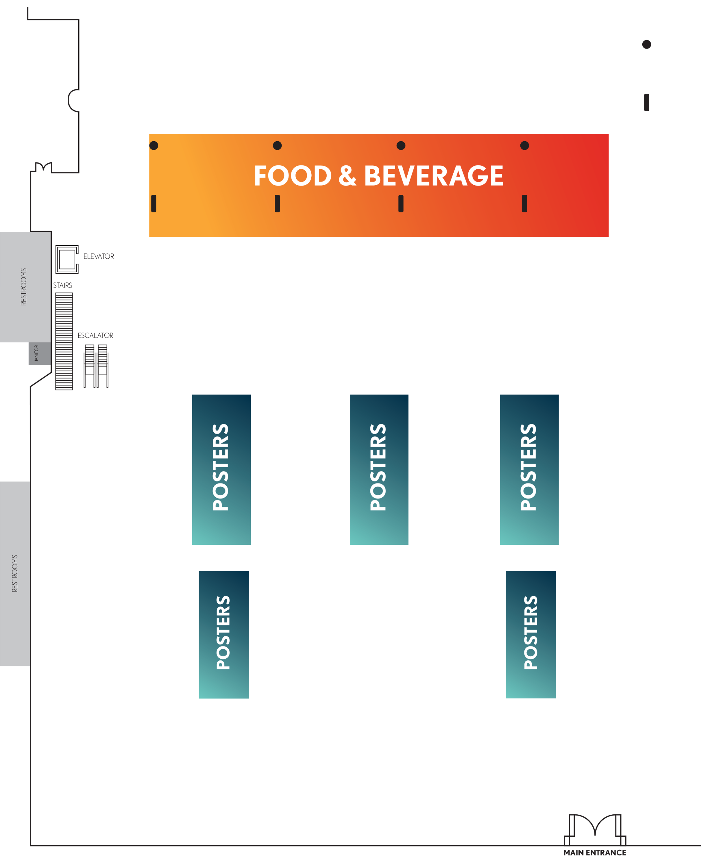 AVLS Congress and UIP 2023 World Congress Floor Plan