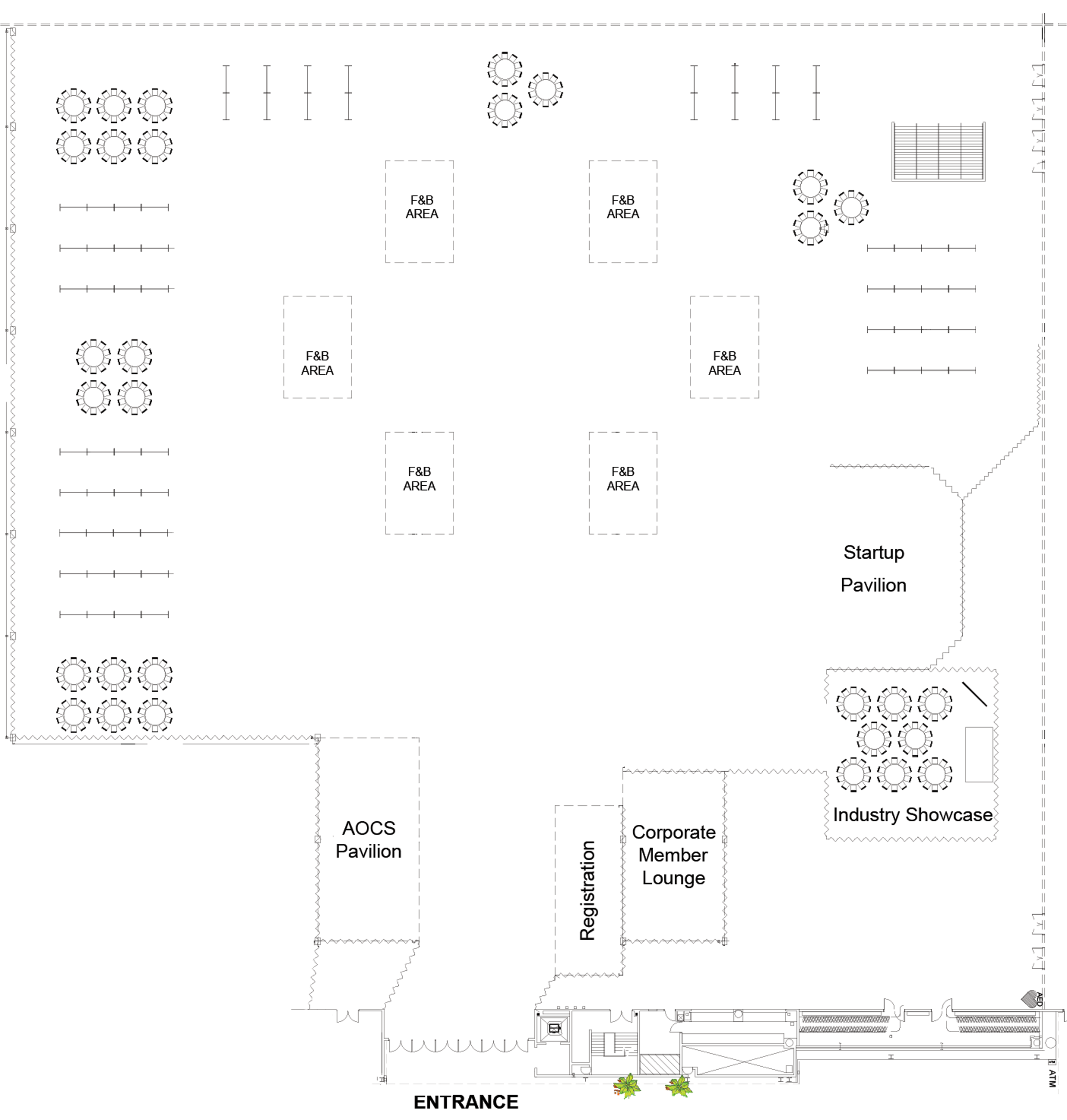 2023 AOCS Annual Meeting & Expo Floor Plan