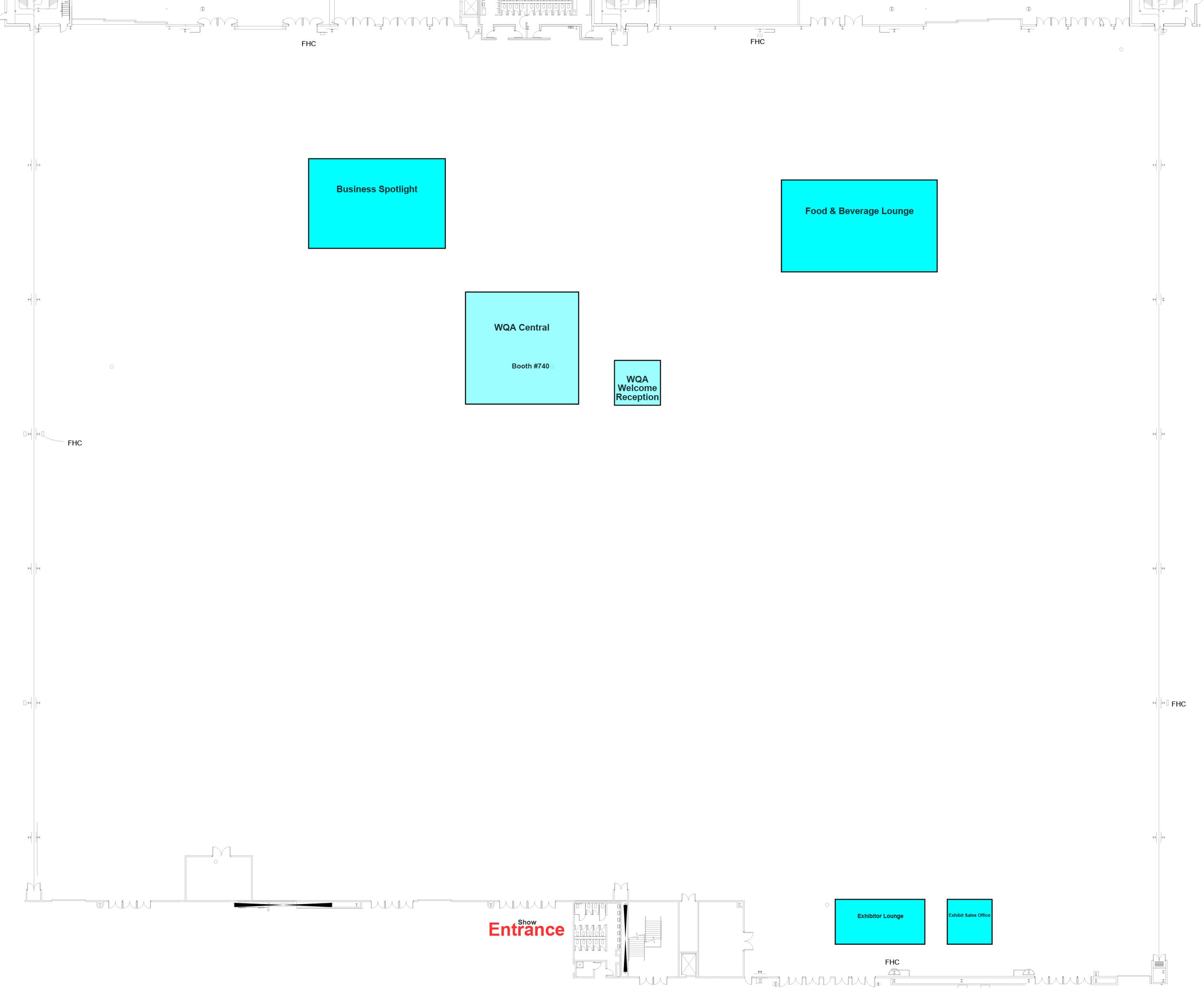 2021 WQA Convention & Exposition Floor Plan